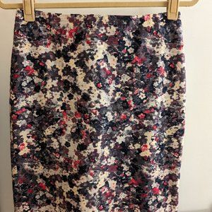 Talbots colorful pencil skirt